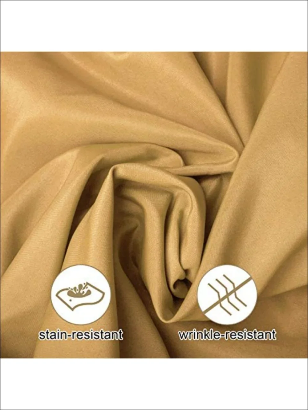 2 Pack Rectangular Tablecloth 60x120 Inch Polyester Fabric Wedding Banquet
